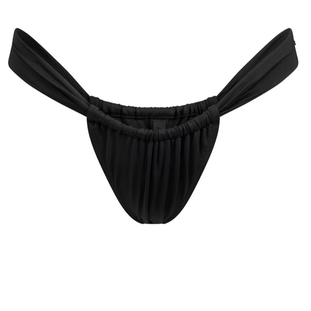 SKIMS Black Swim Bottom